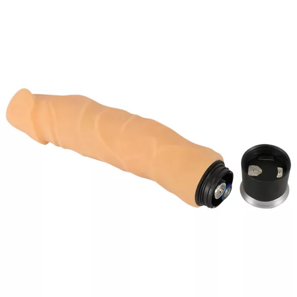Nature Skin - realistični vibrator - kožna barva 23 cm