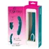 SMILE - rotacijski vibrator za G-točko - vodoodporen, polnjenje, zelen