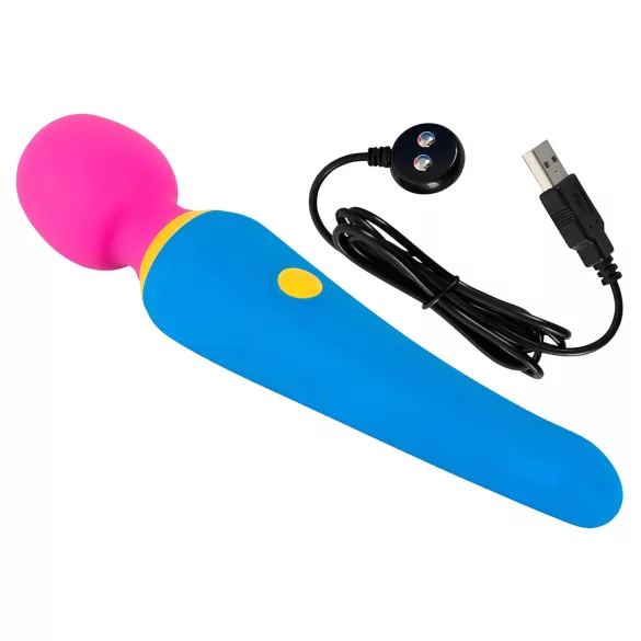 You2Toys - vibracijski masažer - akumulatorski, vodoodporen, barvit