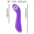 You2Toys - G-točka vibrator - polnilen, vodoodporen - vijoličen