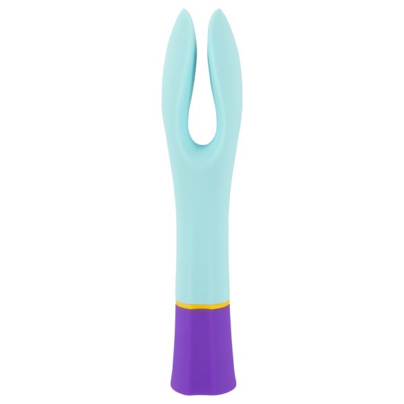 You2Toys - vibrator s 2 motorjema - vodoodporen, polnilni, barvit