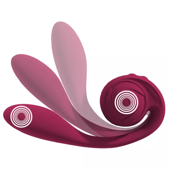 You2Toys Rosenrot - vibrator za G-točko - akumulatorski, vodoodporen, rdeč