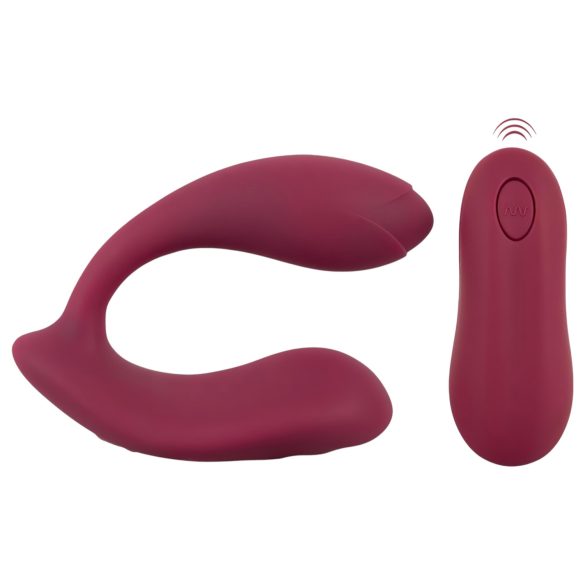 You2Toys Rosenrot - akumulatorski, radijski vibrator za nošenje (rdeč)