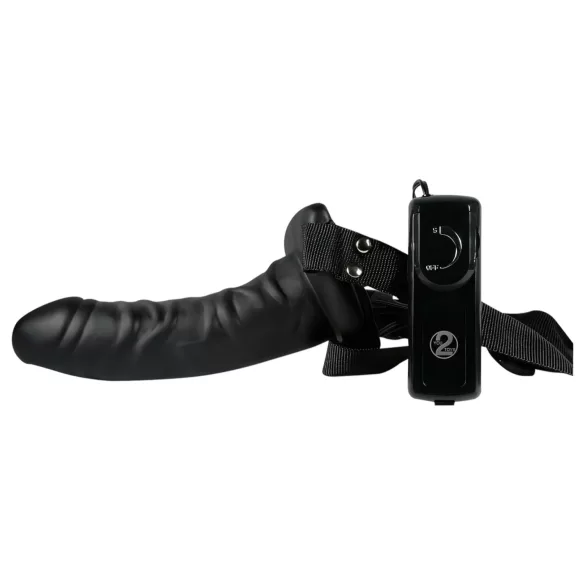 You2Toys - Strap-on vibrator - nastavljiv - črna
