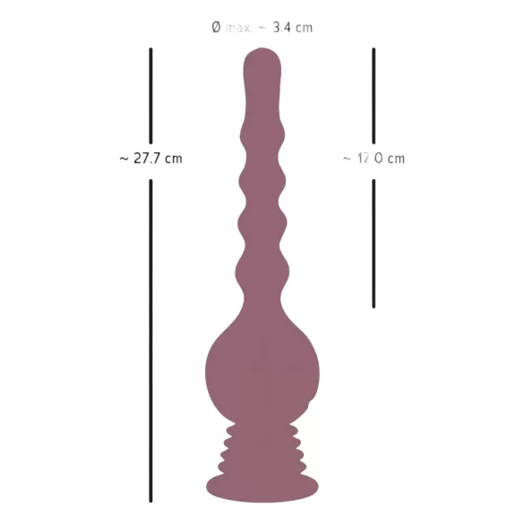 You2Toys - analni vibrator - turbo tresenje - vijoličen