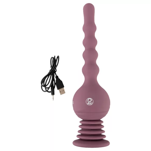 You2Toys - analni vibrator - turbo tresenje - vijoličen