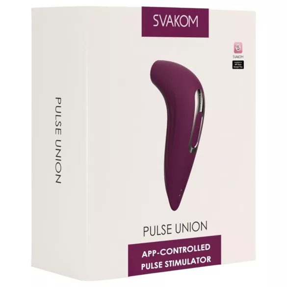 Svakom - Stimulator klitorisa z zračnimi impulzi - pameten, vijoličen