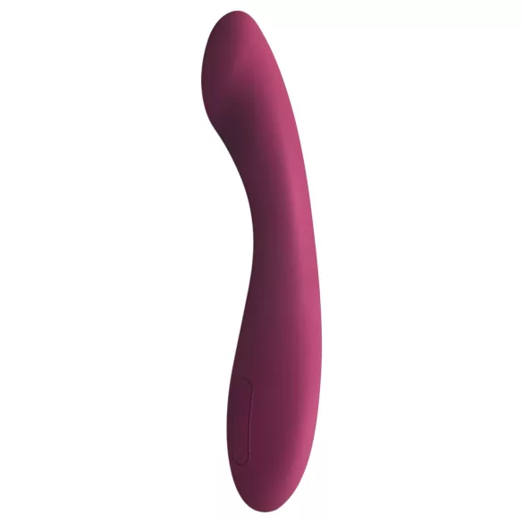 Svakom Amy 2 - polnilni, vodoodporni vibrator za G-točko (vijoličen)