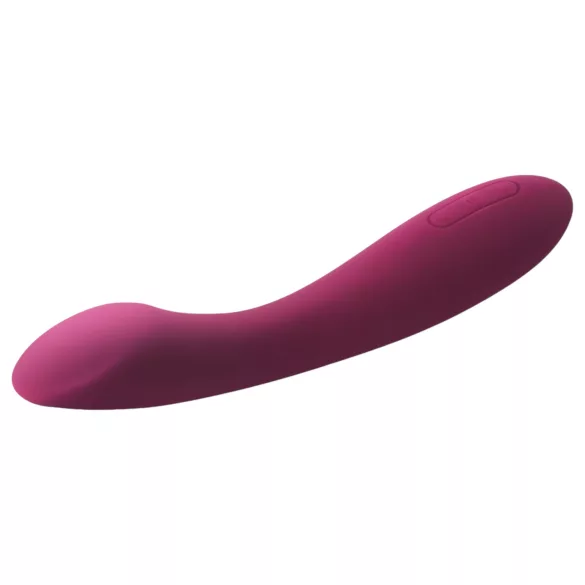 Svakom Amy 2 - polnilni, vodoodporni vibrator za G-točko (vijoličen)