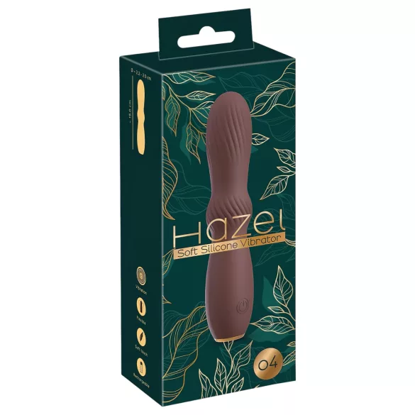 You2Toys Hazel 04 - vibratorski masažer - upogljiv, polnilec - vijoličen