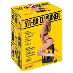 The Banger Sit-On-Climaxer - omrežni seks stroj (črna)