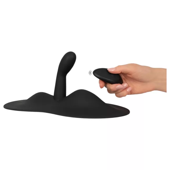 VibePad 3 - vibrirajoči G-točka blazina vibrator - polnilna, brezžična, črna