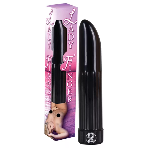 You2Toys - mini vibrator za stimulacijo klitorisa - črna