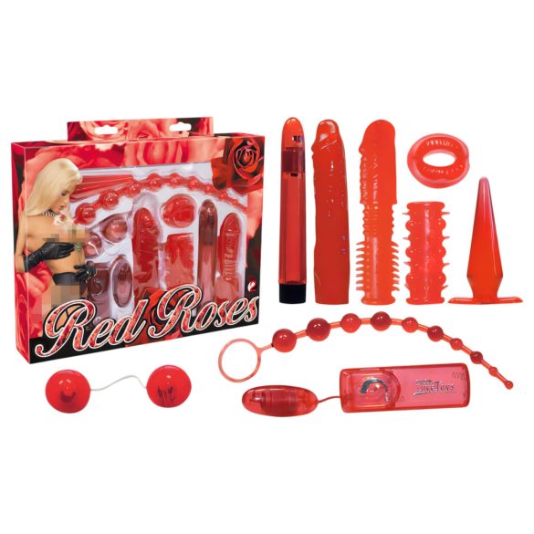 You2Toys - Rdeče vrtnice - set vibracij (9 kos)