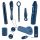 You2Toys - Midnight Blue - vibracijski set (9 delni)