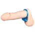 You2Toys - vibracijski obroč za penis - silikon - moder