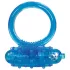 You2Toys - vibracijski obroč za penis - silikon - moder