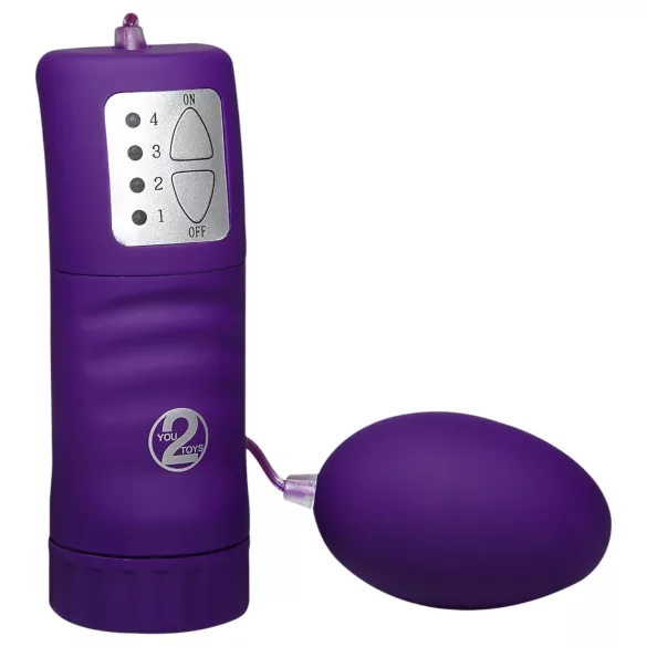 You2Toys - Vibracijsko jajce - žametno - vijolična
