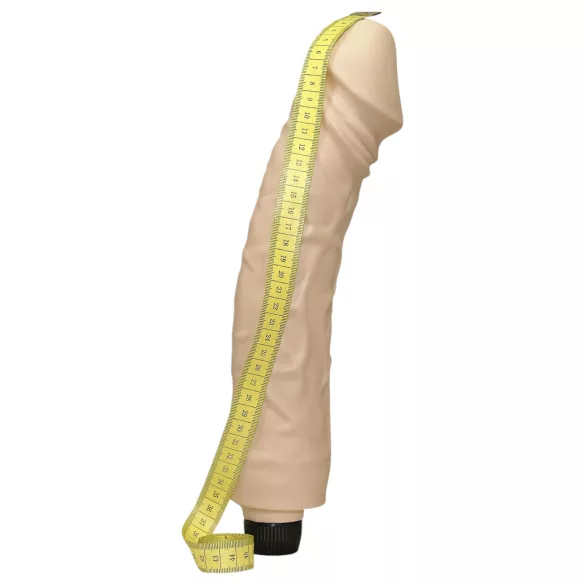 You2Toys - vibrator za globoko penetracijo - velik - naravna barva