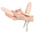 You2Toys - dvojni pripenjalni vibrator - naraven