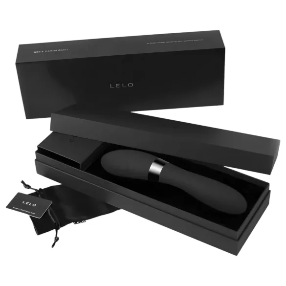 LELO Elise 2 - vibrator za stimulacijo - črna