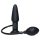 You2Toys True Black - napihljiv analni vibrator (črna)
