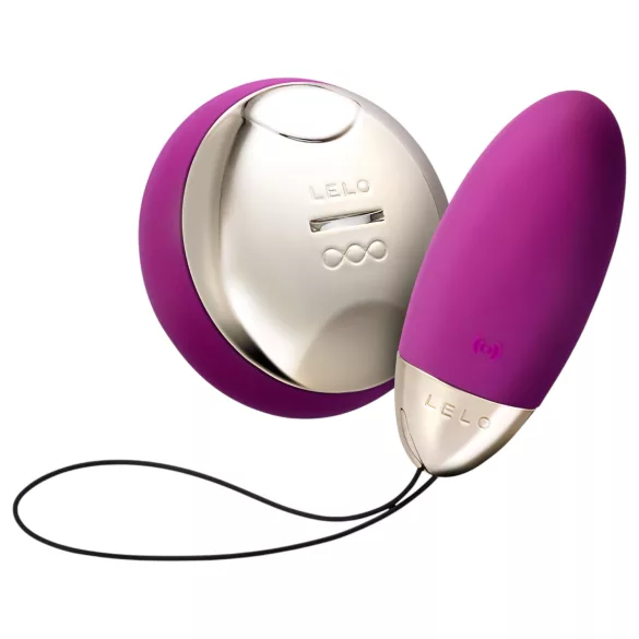 LELO Lyla 2 - vibracijsko jajce z daljinskim upravljanjem - vijolična