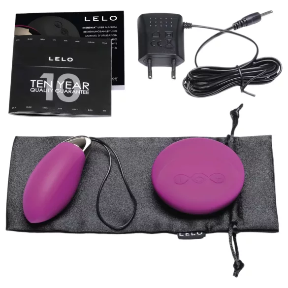LELO Lyla 2 - vibracijsko jajce z daljinskim upravljanjem - vijolična