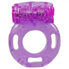   You2Toys - Vibracijski obroč za penis - enkratna uporaba - vijoličen