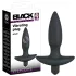 Vibrator za analni čep Black Velvets - majhen