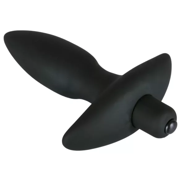 Vibrator za analni čep Black Velvets - majhen
