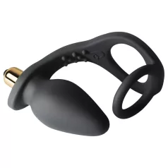 RO-ZEN - dvojni erekcijski obroč in analni vibrator