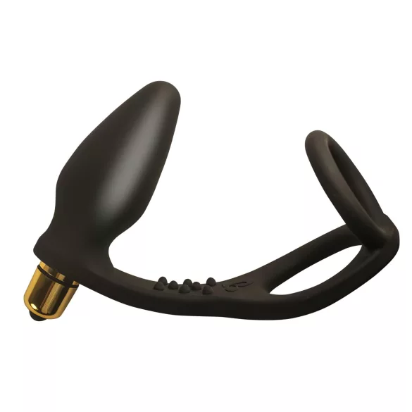 RO-ZEN - dvojni erekcijski obroč in analni vibrator