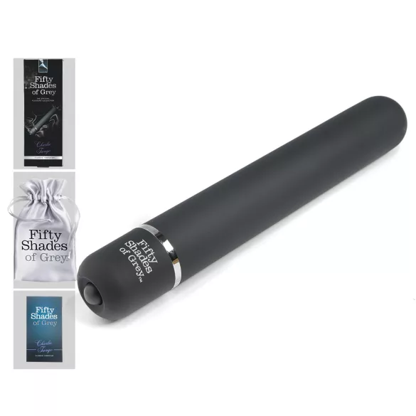 Fifty Shades of Grey - vibrator za točko G - večstopenjski - siva