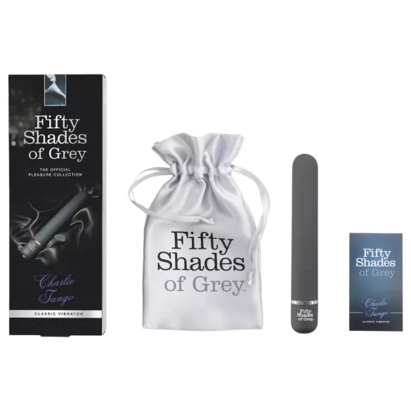 Fifty Shades of Grey - vibrator za točko G - večstopenjski - siva