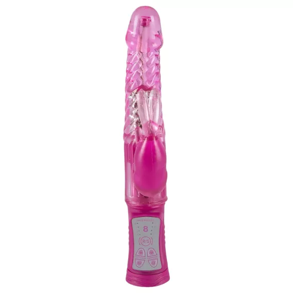 You2Toys - vibrator zajček z perlami - vijolična