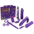 You2Toys - vibratorni komplet 9-delni - vijolična