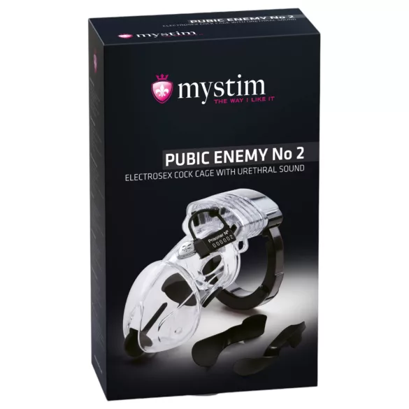 mystim Pubic Enemy No 2 - elektro penisova kletka