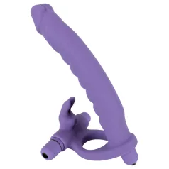 You2Toys - vibracijski analni čep 3v1 - vijoličen