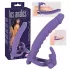 You2Toys - vibracijski analni čep 3v1 - vijoličen