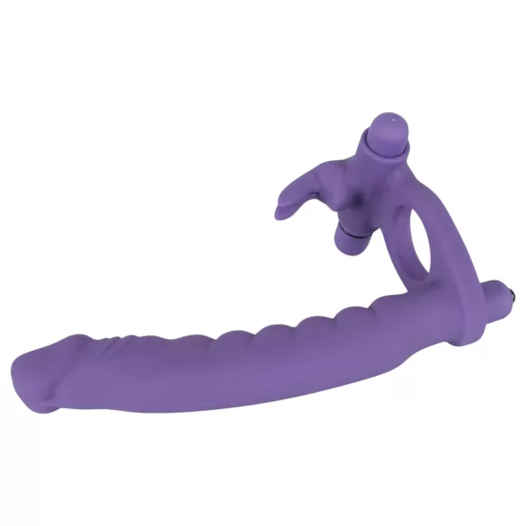You2Toys - vibracijski analni čep 3v1 - vijoličen