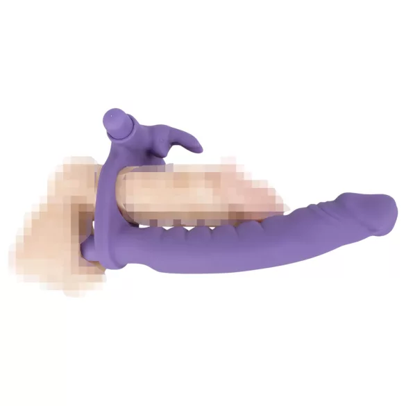 You2Toys - vibracijski analni čep 3v1 - vijoličen