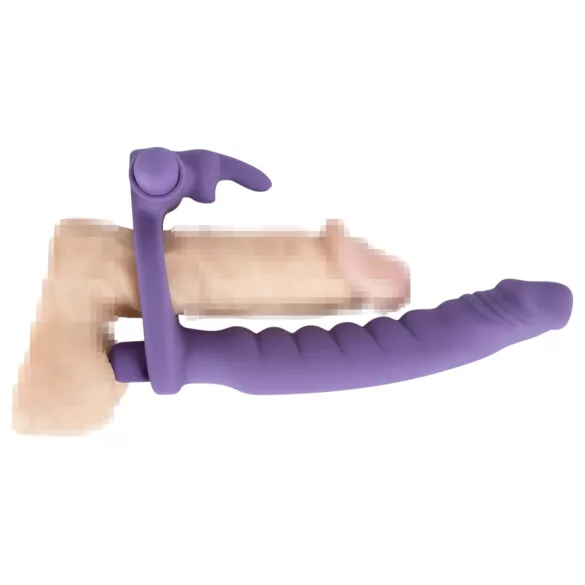 You2Toys - vibracijski analni čep 3v1 - vijoličen