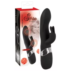 SMILE Blacky - vibrator z 2 motorjema - USB polnjenje - črn