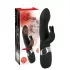 SMILE Blacky - vibrator z 2 motorjema - USB polnjenje - črn