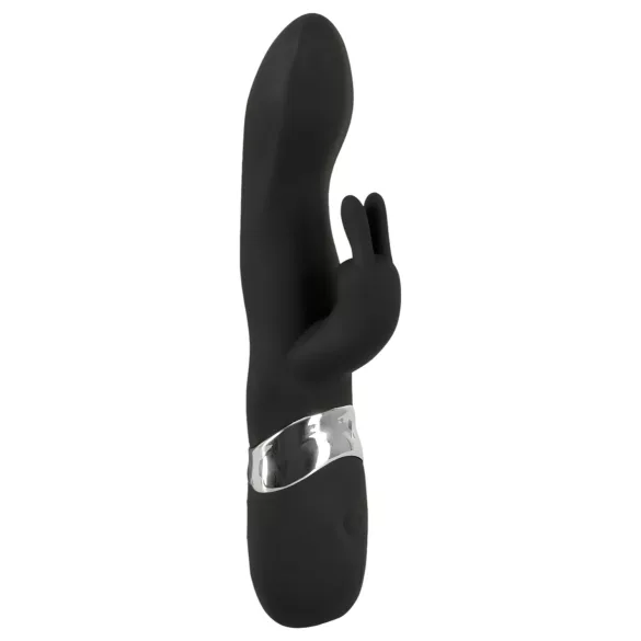SMILE Blacky - vibrator z 2 motorjema - USB polnjenje - črn