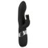 SMILE Blacky - USB 2-motorski vibrator (črne barve)