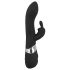 SMILE Blacky - USB 2-motorski vibrator (črne barve)