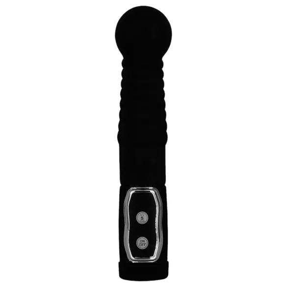 You2Toys - masažer prostate - vrtljiv vibrator - črna