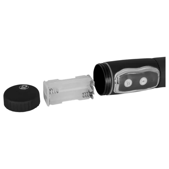 You2Toys - masažer prostate - vrtljiv vibrator - črna